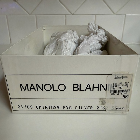 Silver Women's Heels - Picture 4 of 4